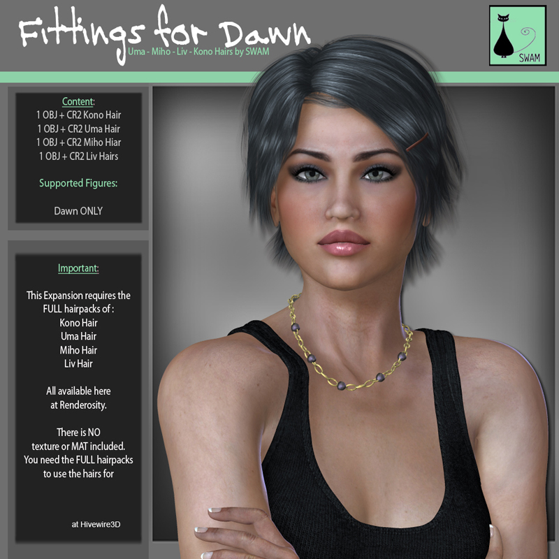 SWAM Hairfit 1: for Dawn by N/A