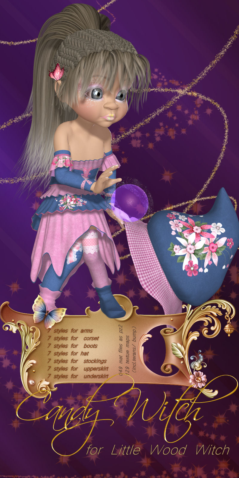 DA-Candy Witch for Little Wood Witch by N/A