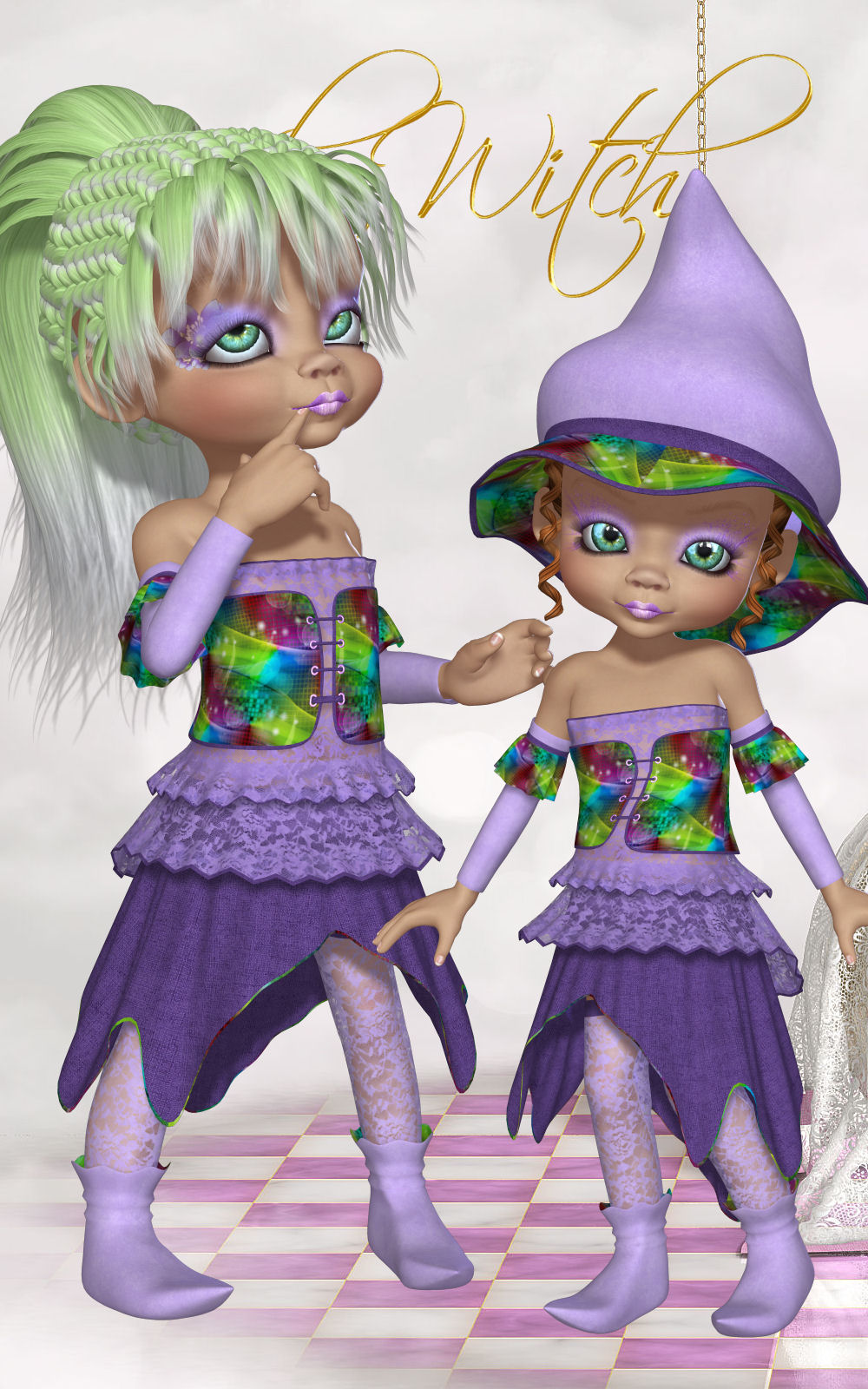 DA-Candy Witch for Little Wood Witch by N/A