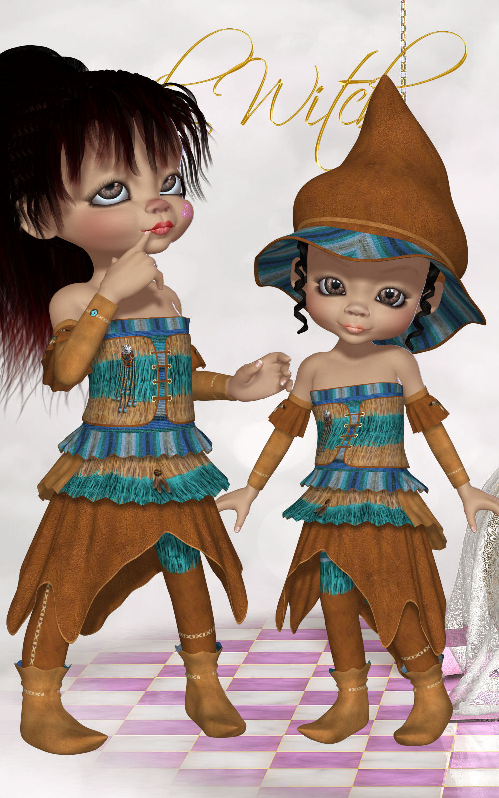 DA-Candy Witch for Little Wood Witch by N/A