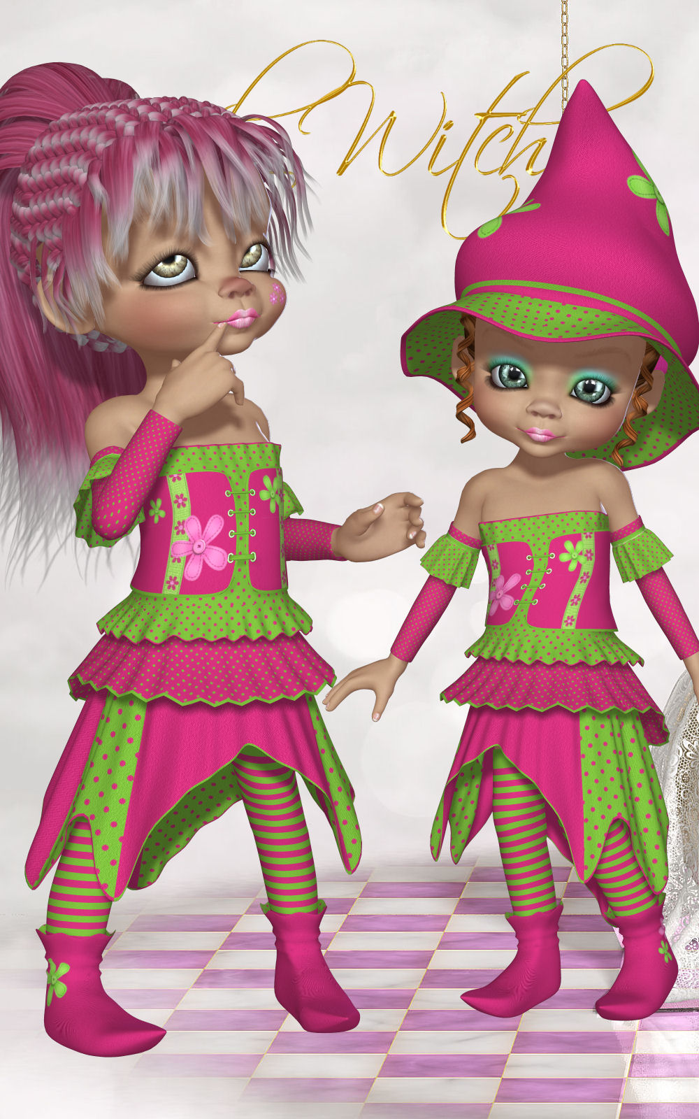 DA-Candy Witch for Little Wood Witch by N/A