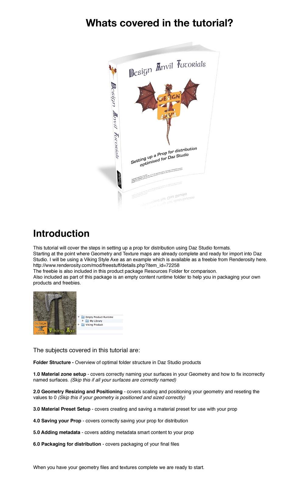 DA Tutorial Daz Prop Distribution by N/A