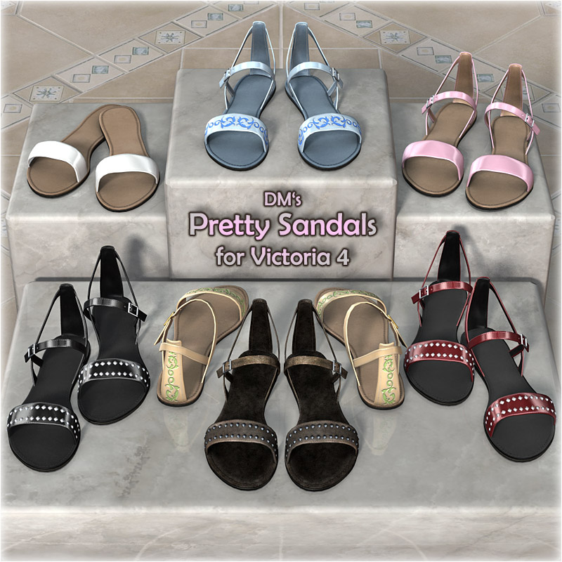 DMs Pretty Sandals for V4 by N/A