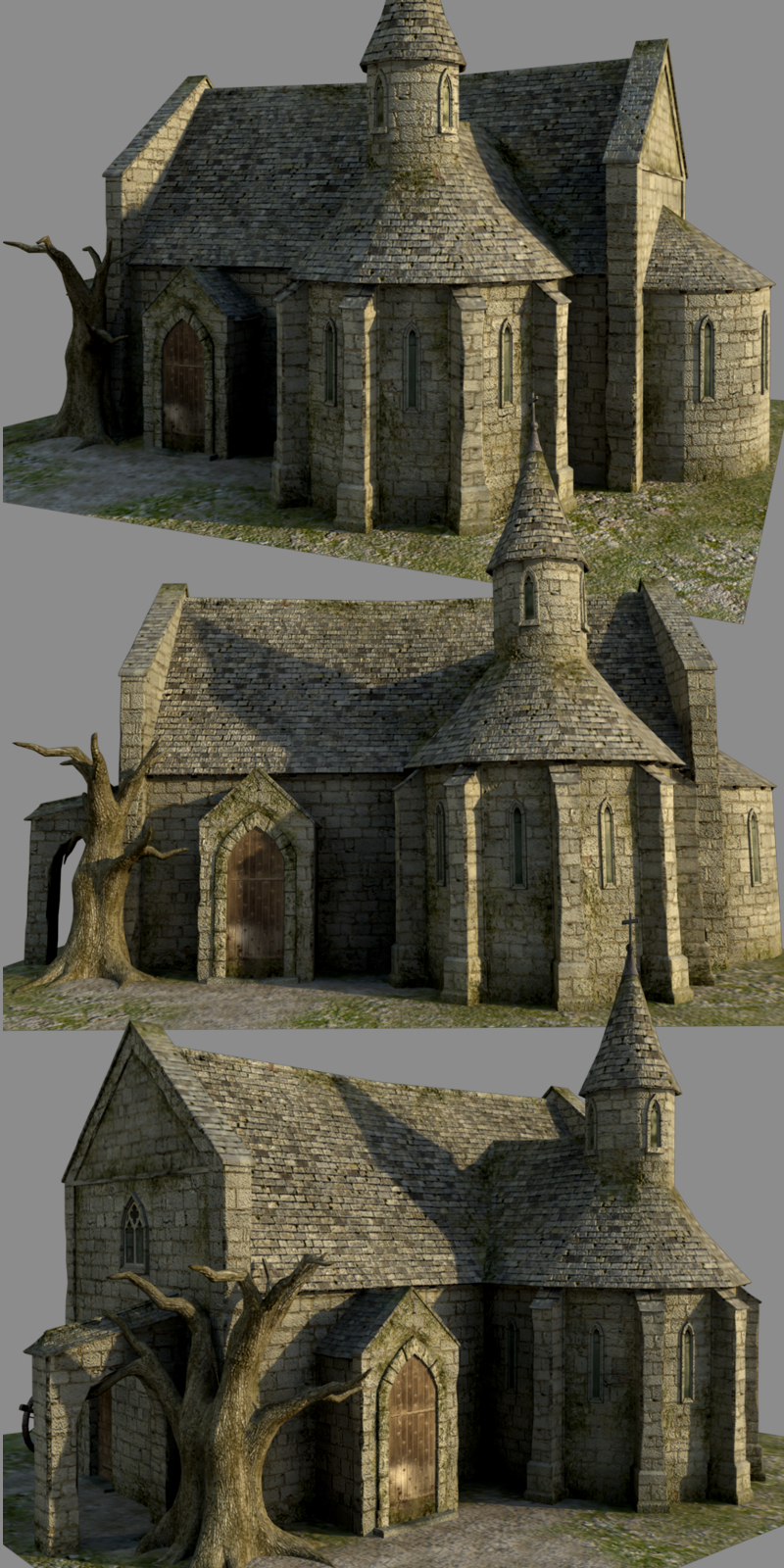 Medieval Church by N/A