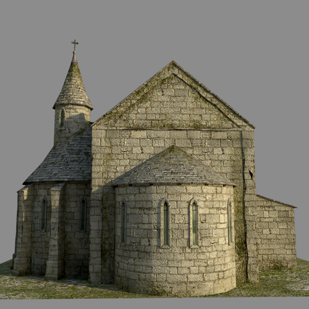 Medieval Church by N/A
