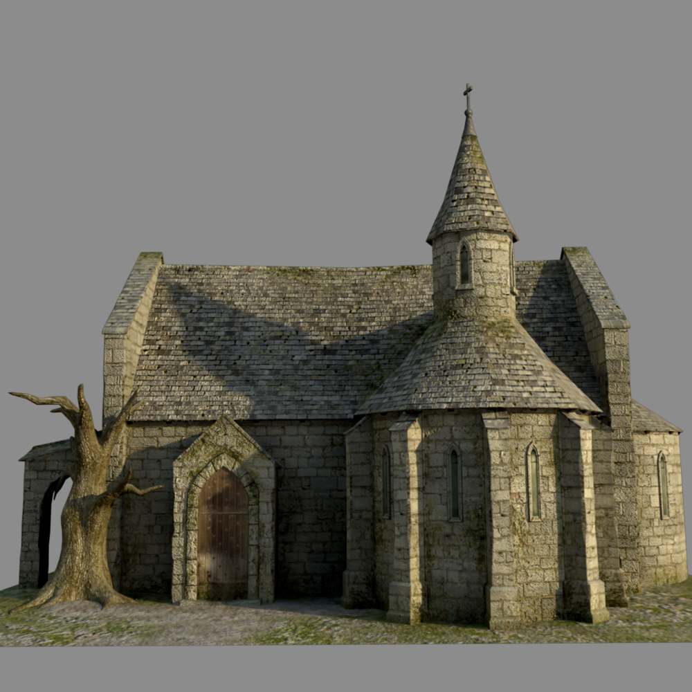 Medieval Church by N/A