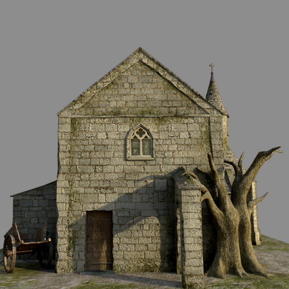 Medieval Church by N/A