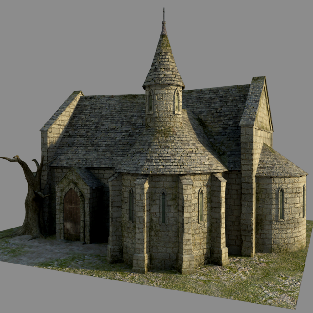 Medieval Church by N/A