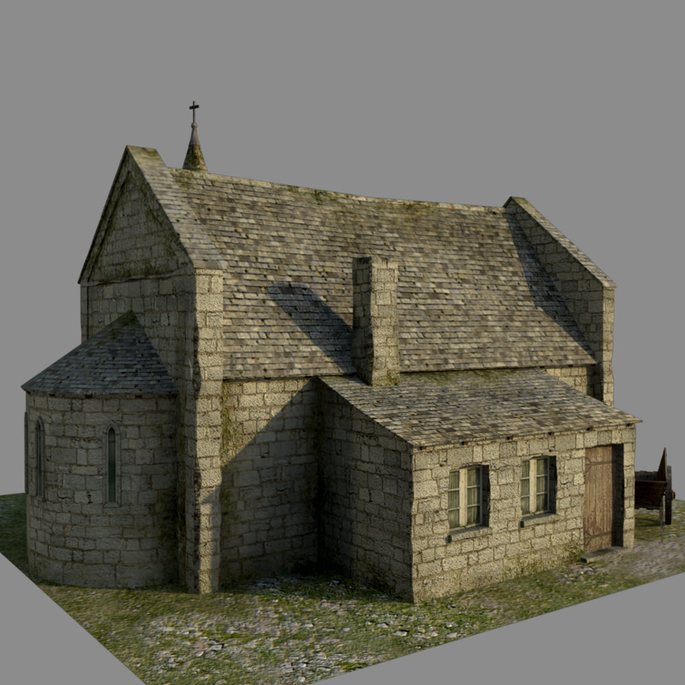 Medieval Church by N/A