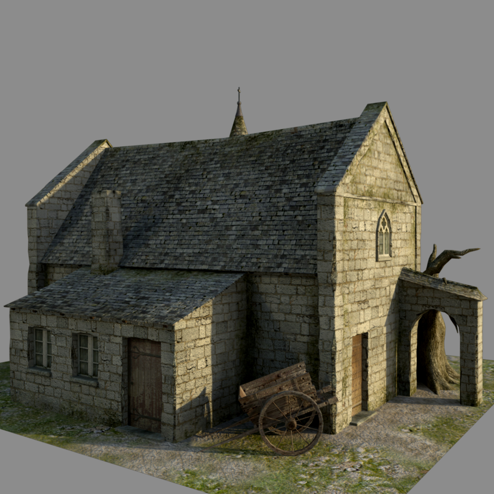 Medieval Church by N/A