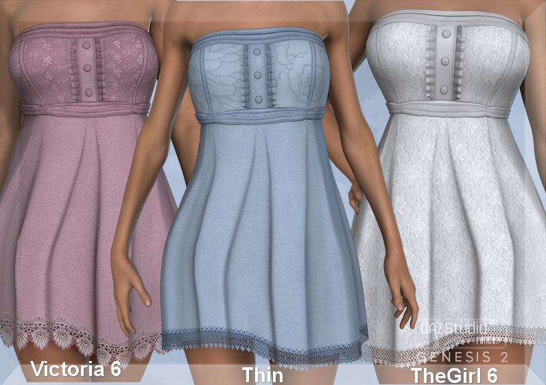 Mia Dress for Genesis 2 Female by N/A