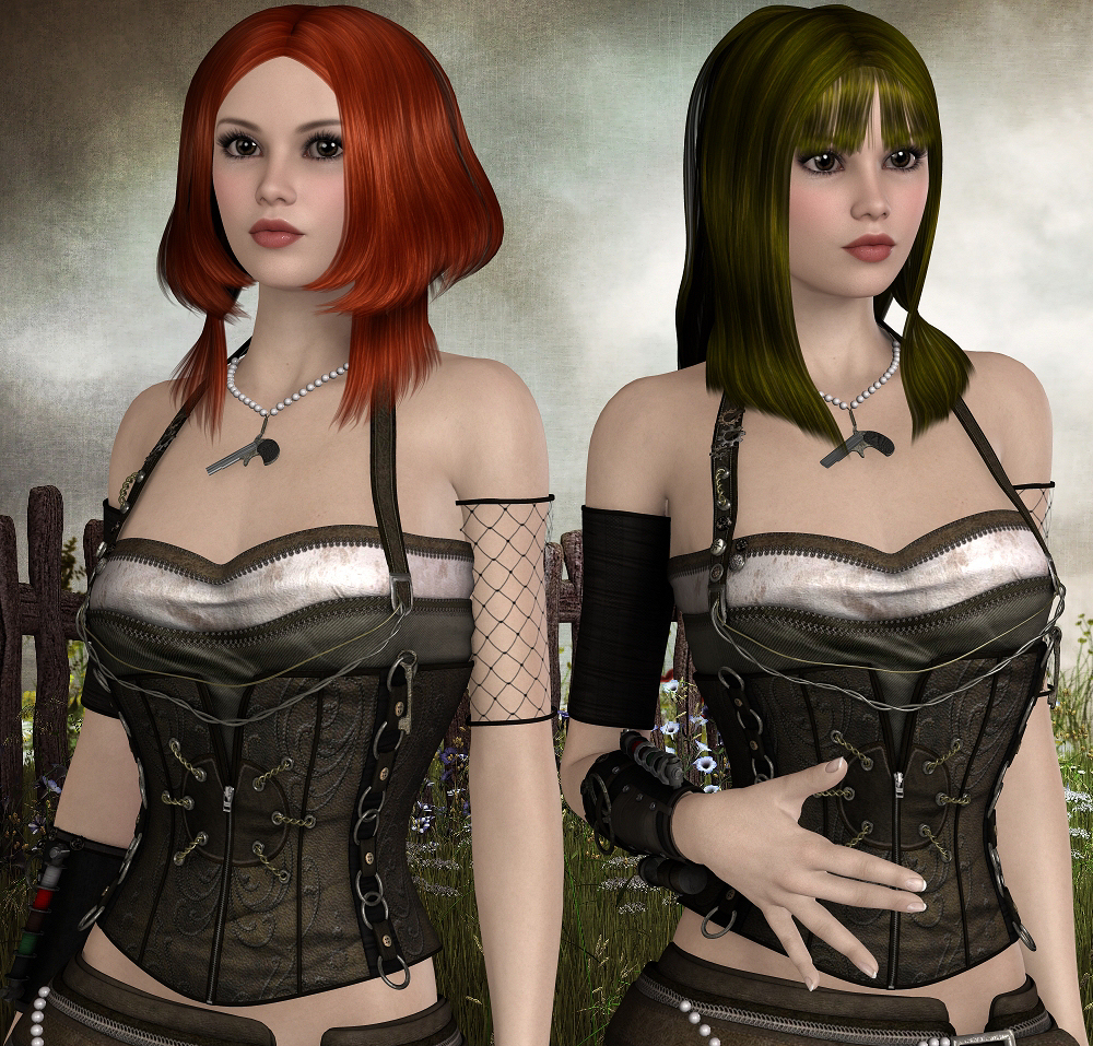 Mix and Match Hair Pieces by N/A