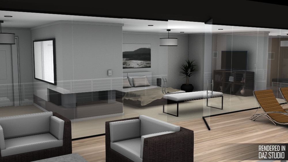 Contemporary Bedroom by N/A