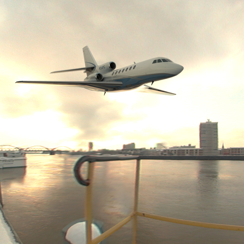 Dassault Falcon 50 (for Wavefront OBJ) by N/A