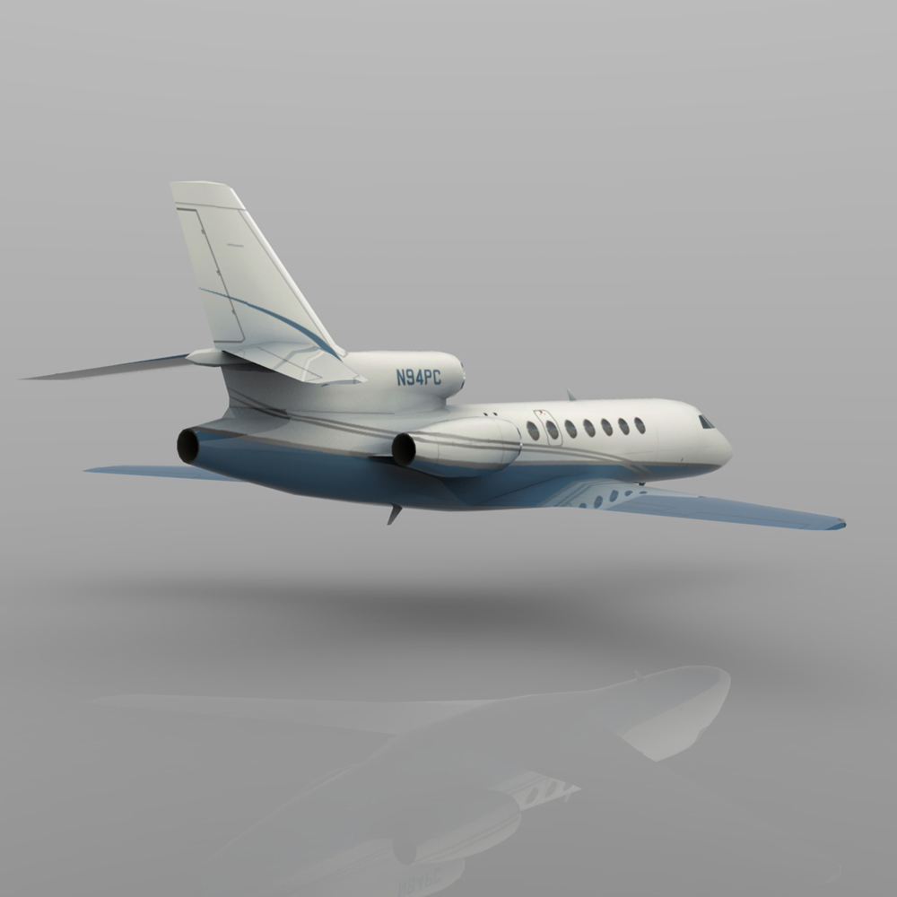 Dassault Falcon 50 (for Wavefront OBJ) by N/A