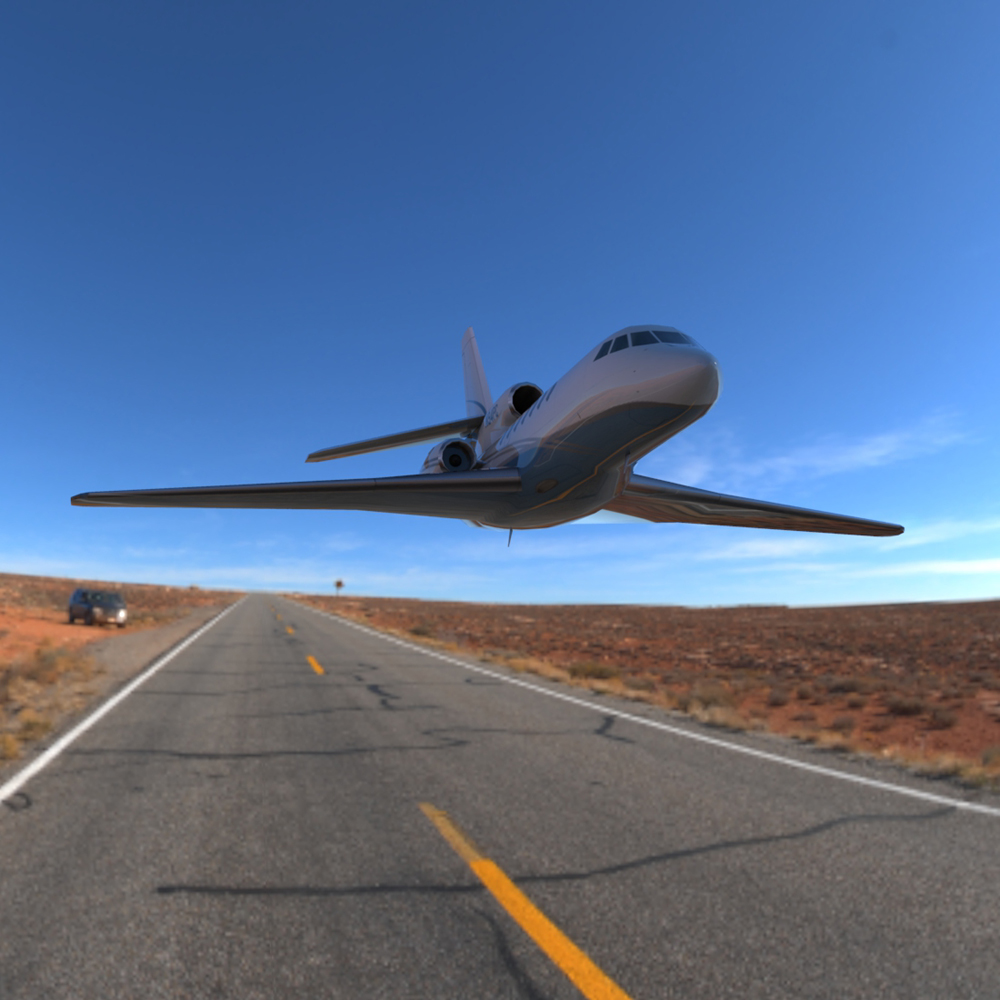 Dassault Falcon 50 (for Wavefront OBJ) by N/A