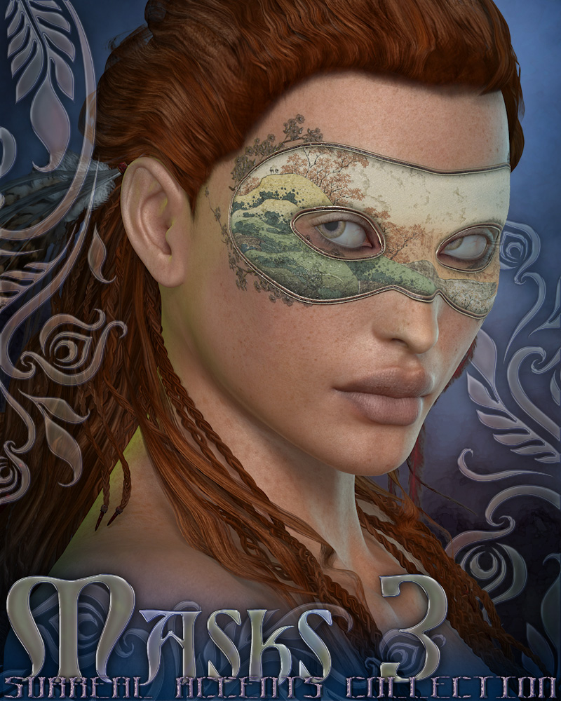 Surreal Accents Collection: Masks 3 by N/A