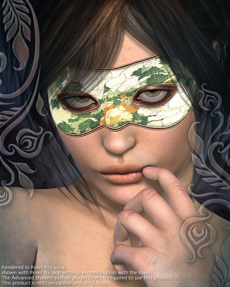 Surreal Accents Collection: Masks 3 by N/A