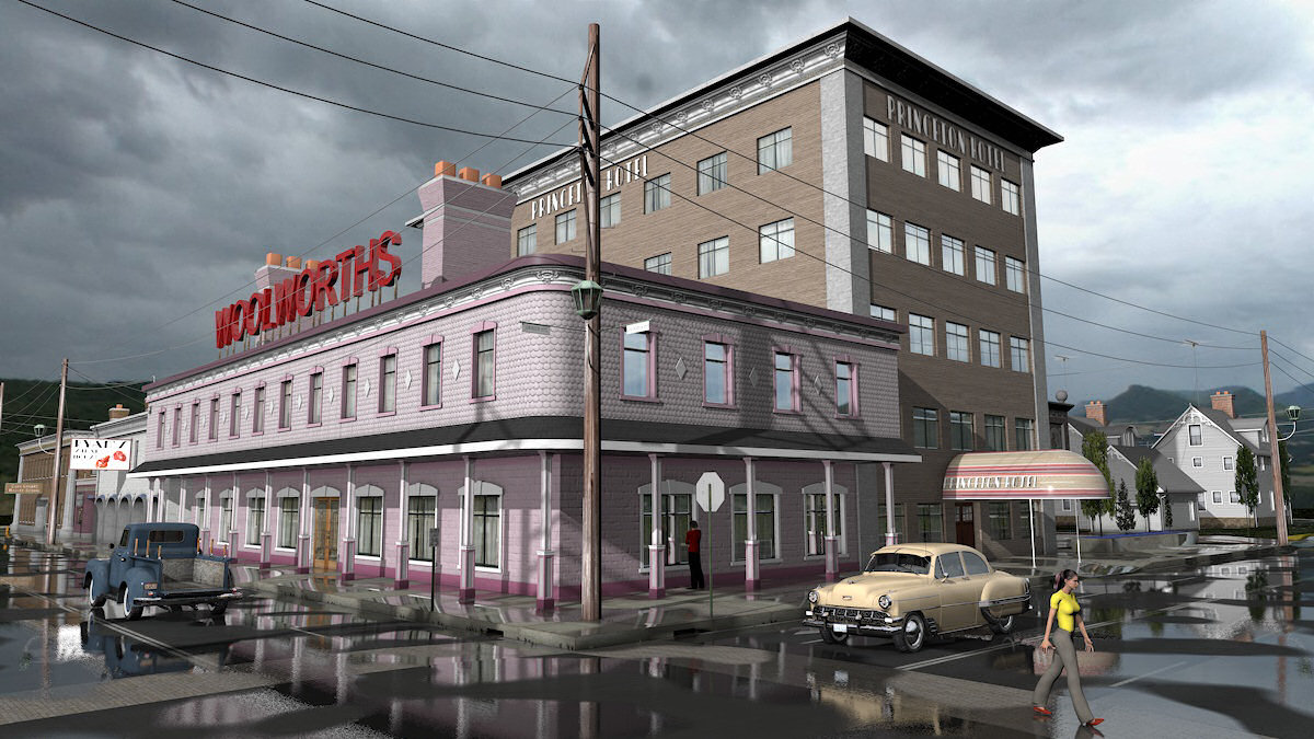 Movie Sets, City Block 17 by N/A