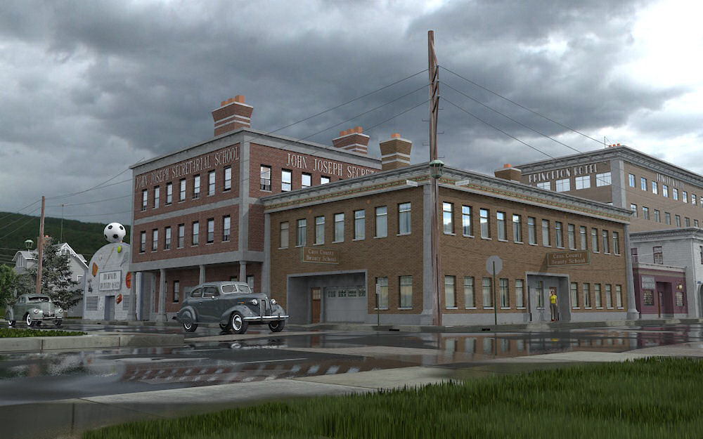 Movie Sets, City Block 17 by N/A