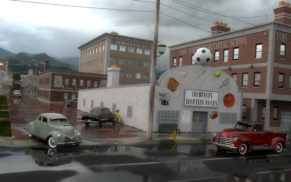Movie Sets, City Block 17 by N/A