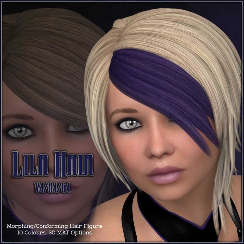 Lila Hair V4/A4/G4 by N/A