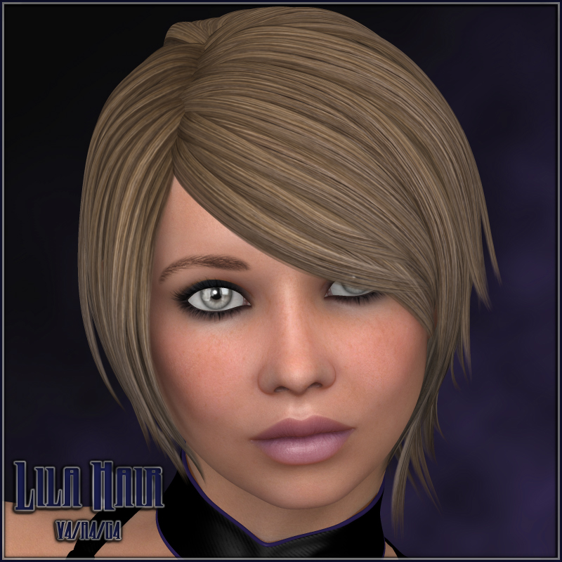 Lila Hair V4/A4/G4 by N/A