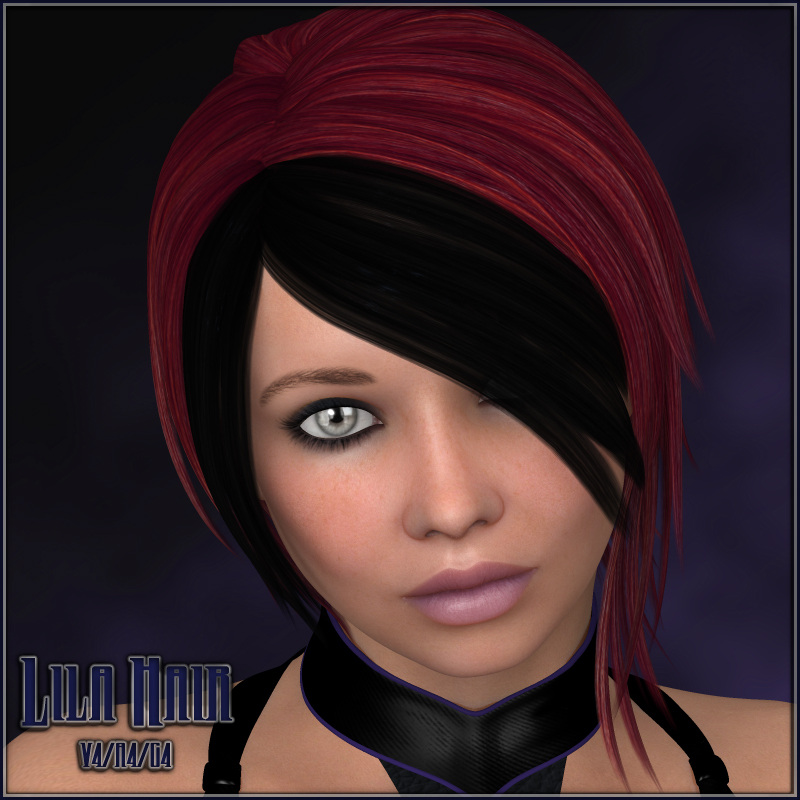 Lila Hair V4/A4/G4 by N/A