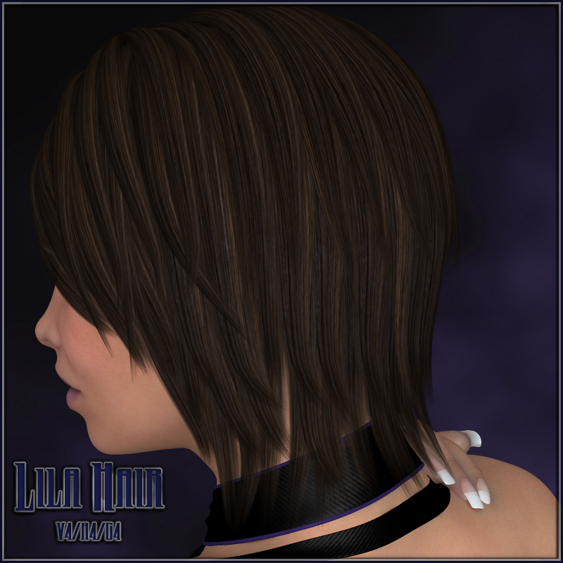 Lila Hair V4/A4/G4 by N/A