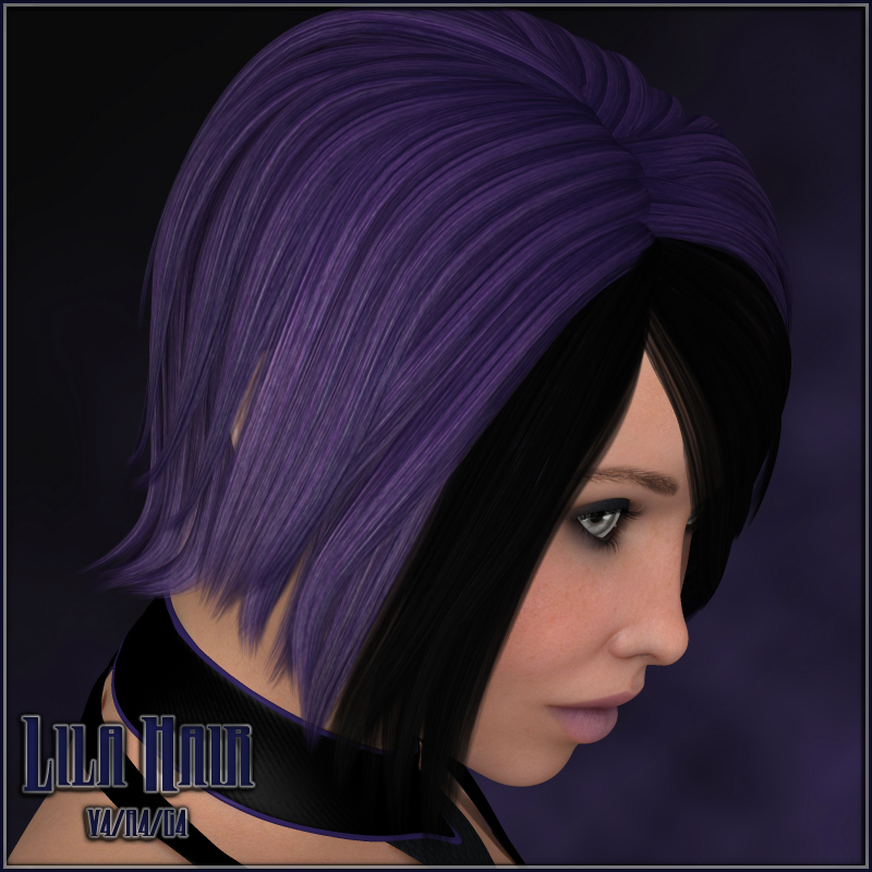 Lila Hair V4/A4/G4 by N/A