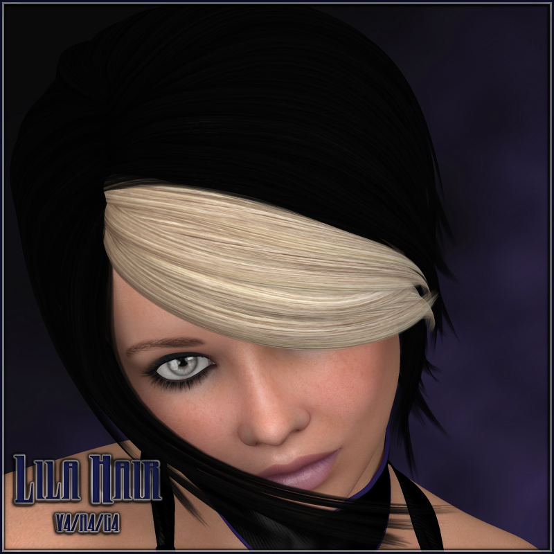 Lila Hair V4/A4/G4 by N/A