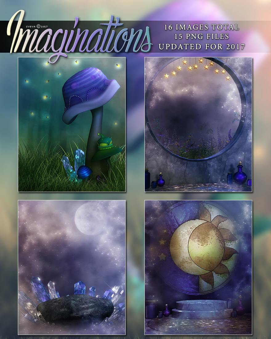 Imaginations Backgrounds & PNGs by N/A