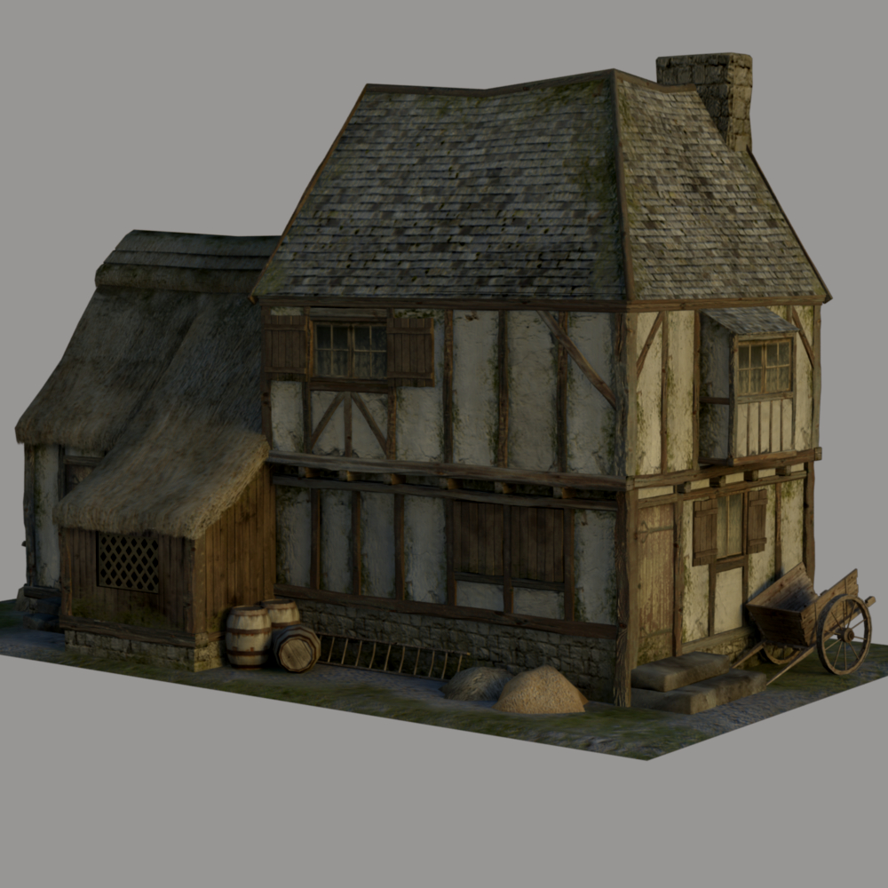 Medieval Cottage by N/A