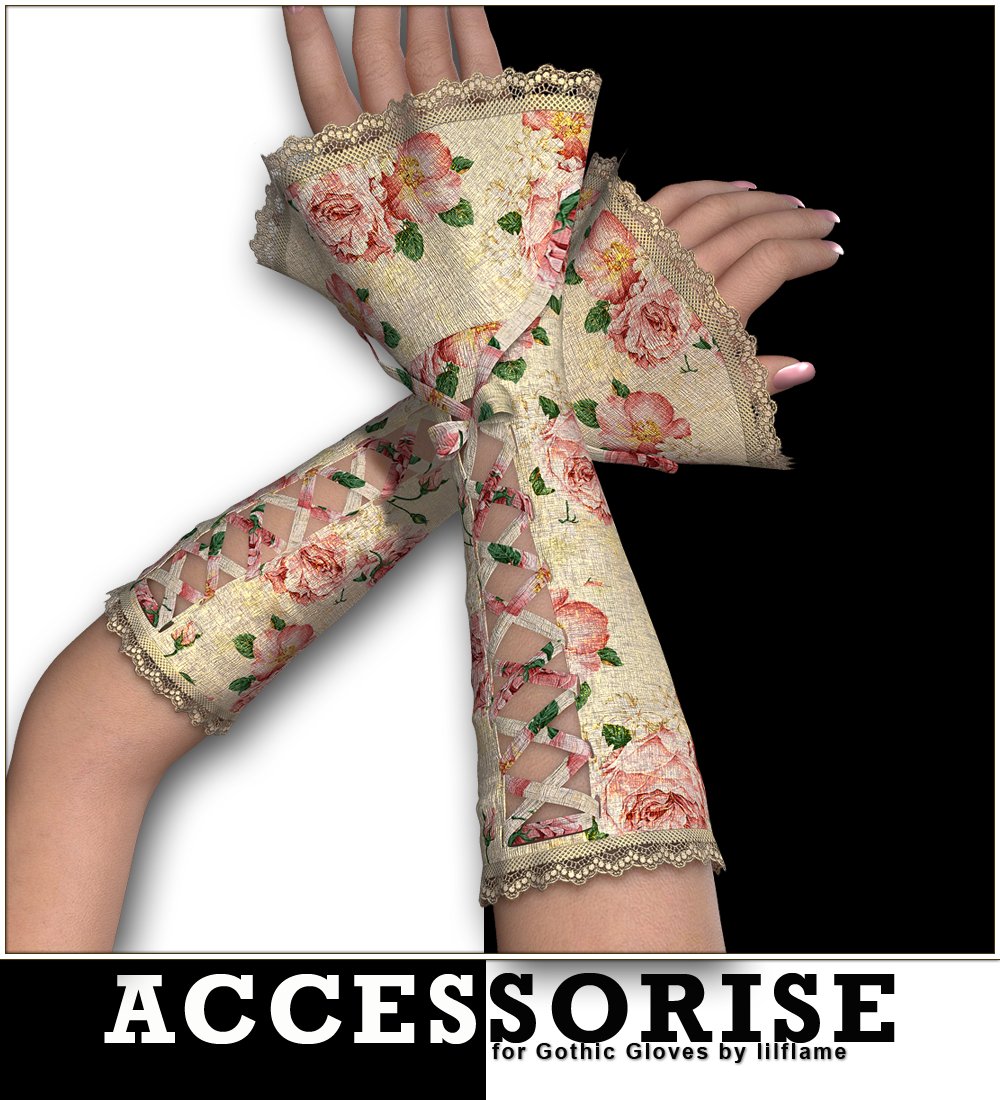 Accessorize 01: Gothic Gloves by N/A