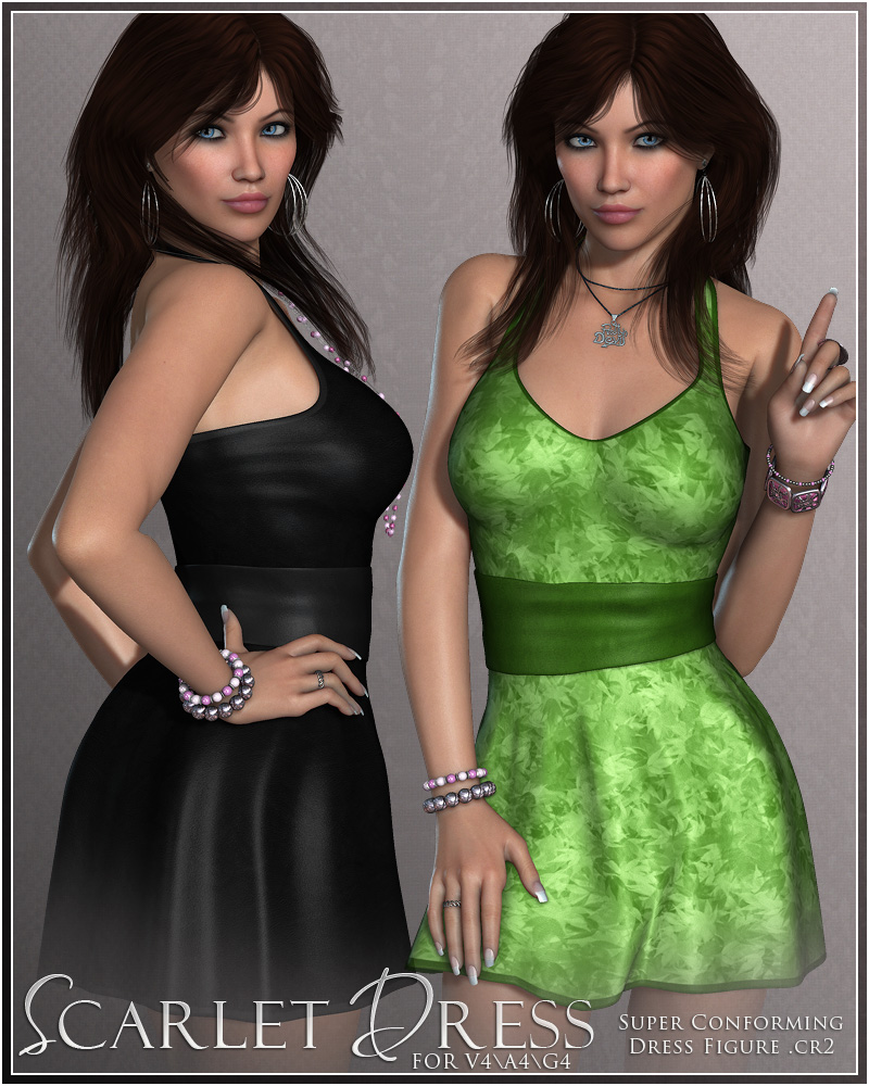 Scarlet Dress V4/A4/G4 by N/A