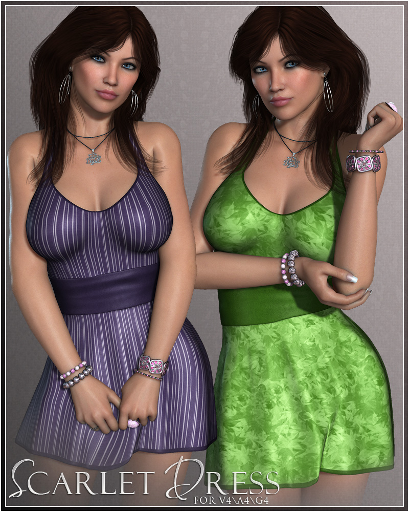 Scarlet Dress V4/A4/G4 by N/A