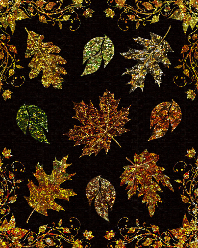 BLING! GLAMOUR GLITTER-AUTUMN Layer Styles by N/A