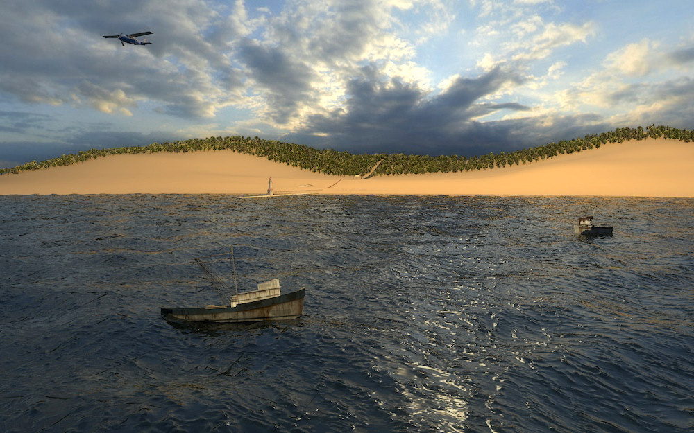 Movie Sets, Ocean Front by N/A
