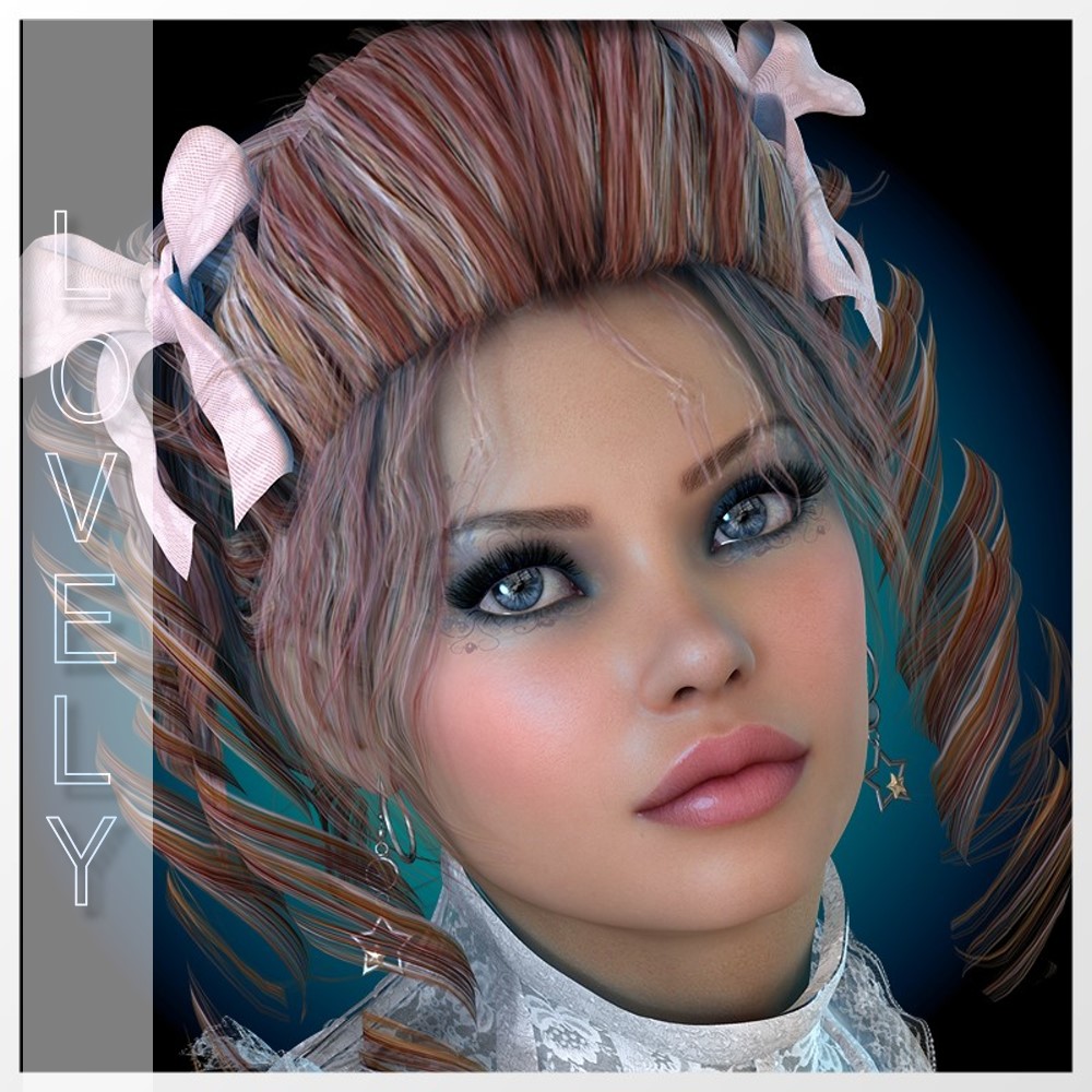 Am: Lovely - Aurillac-Hairtextures by N/A