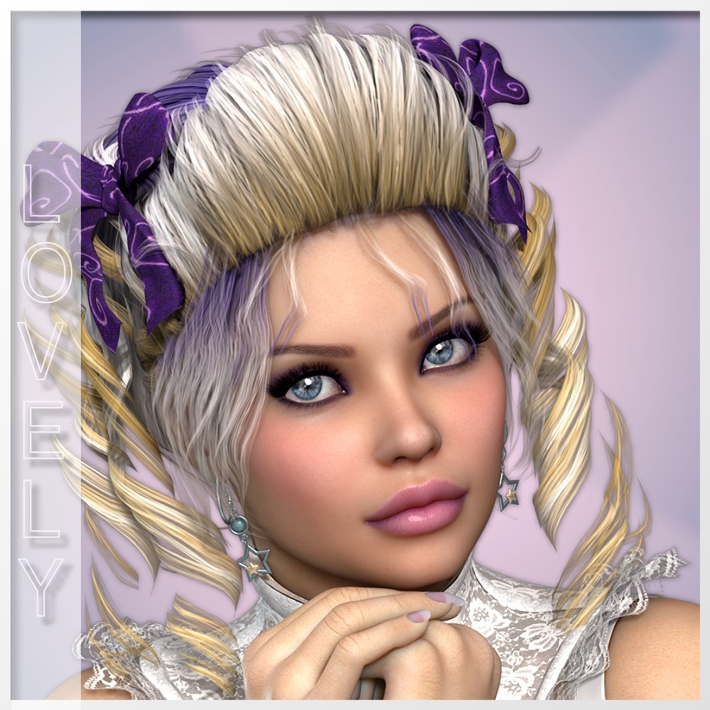 Am: Lovely - Aurillac-Hairtextures by N/A