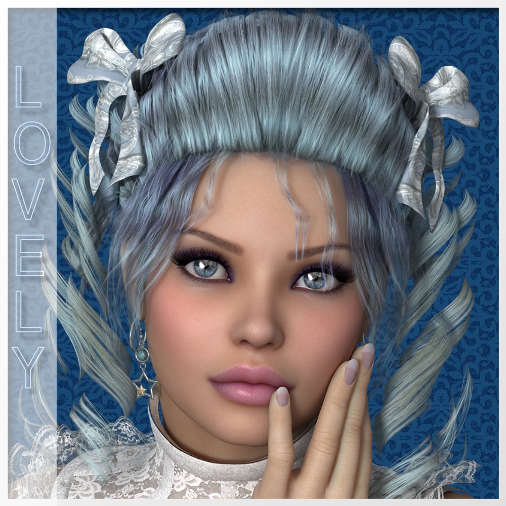 Am: Lovely - Aurillac-Hairtextures by N/A