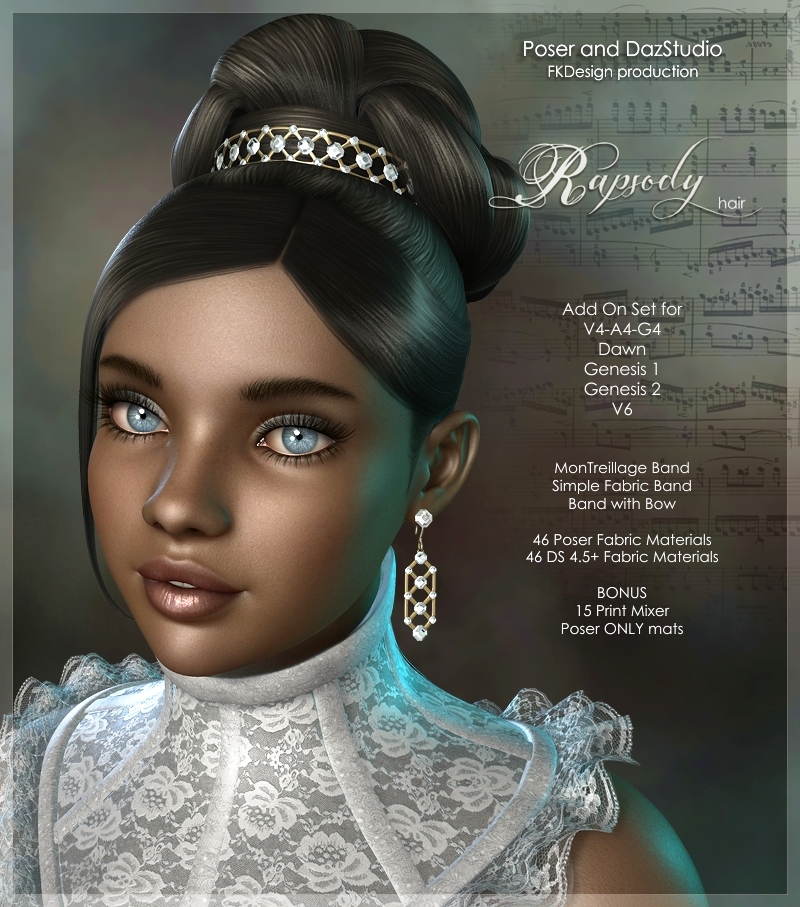 RapsodyHair-BandsAddOns by N/A