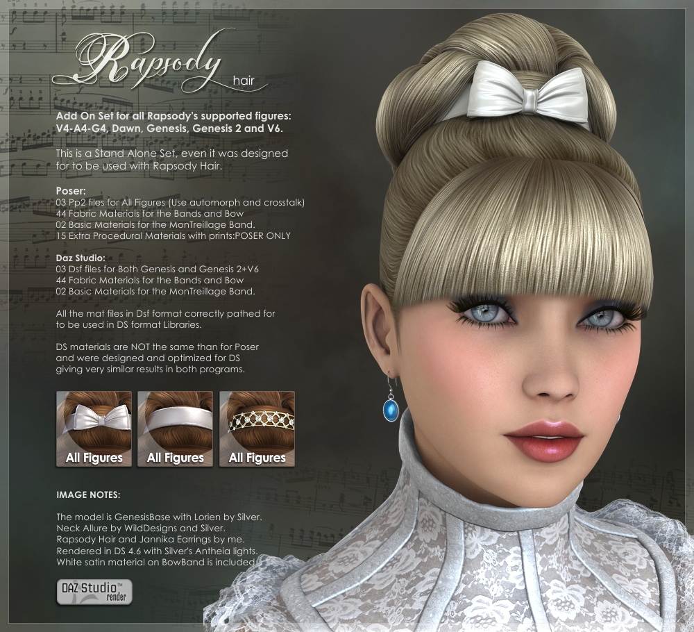RapsodyHair-BandsAddOns by N/A