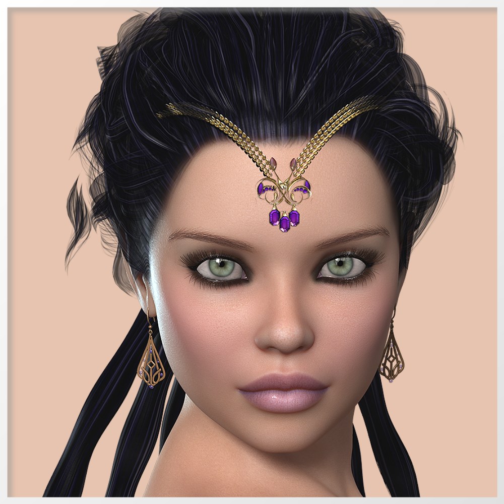AM: 3Dream-Jewels 3 for Master Scull Cap by N/A