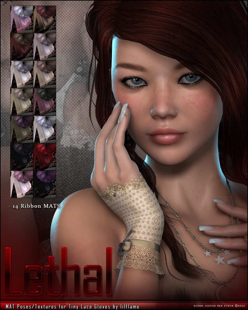 Lethal for Tiny Lace Gloves by N/A