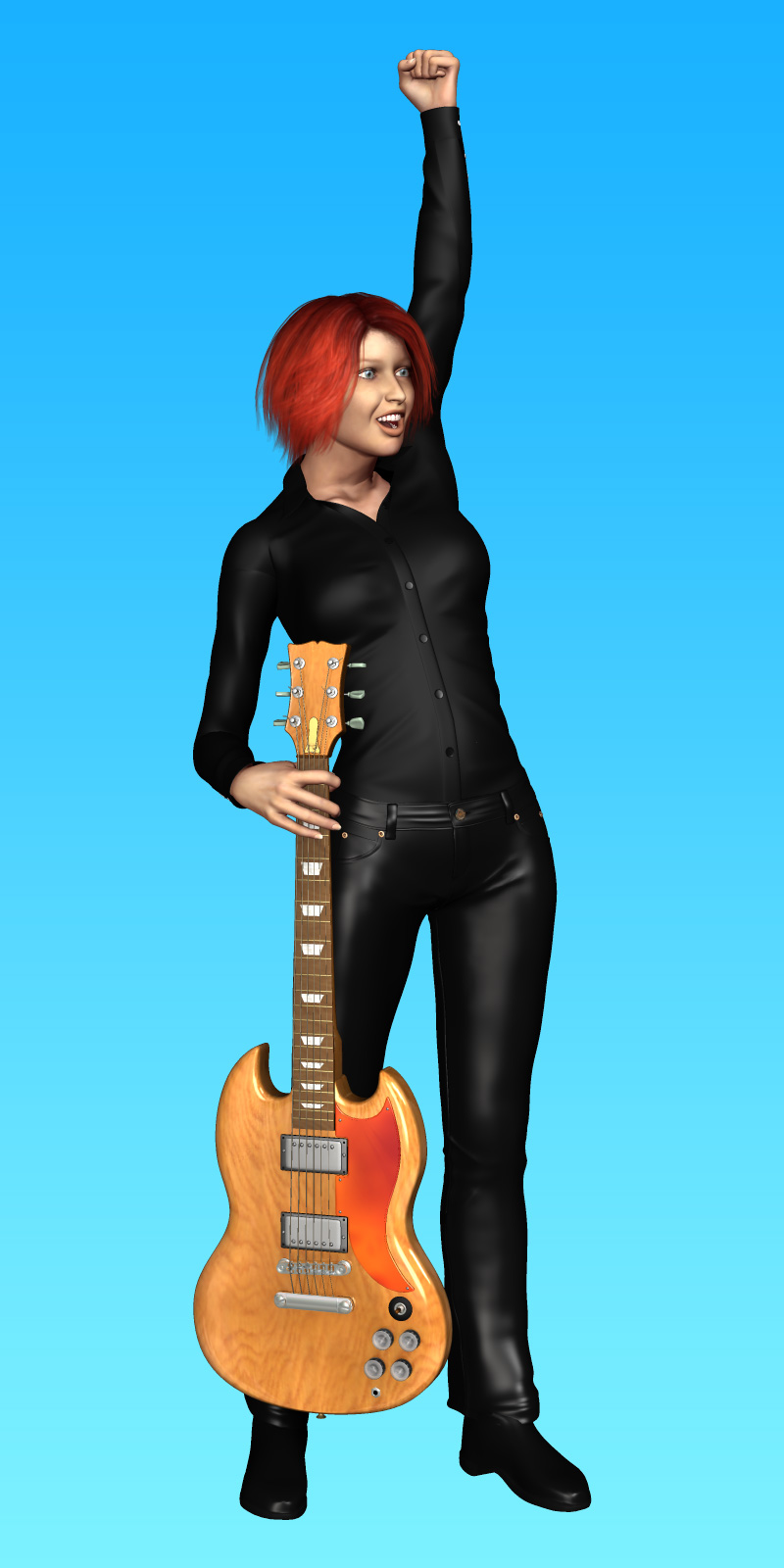 Rock School V4 SG Poses by N/A