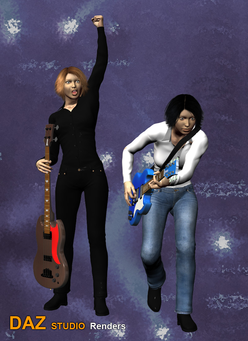 Rock School V4 SG Poses by N/A