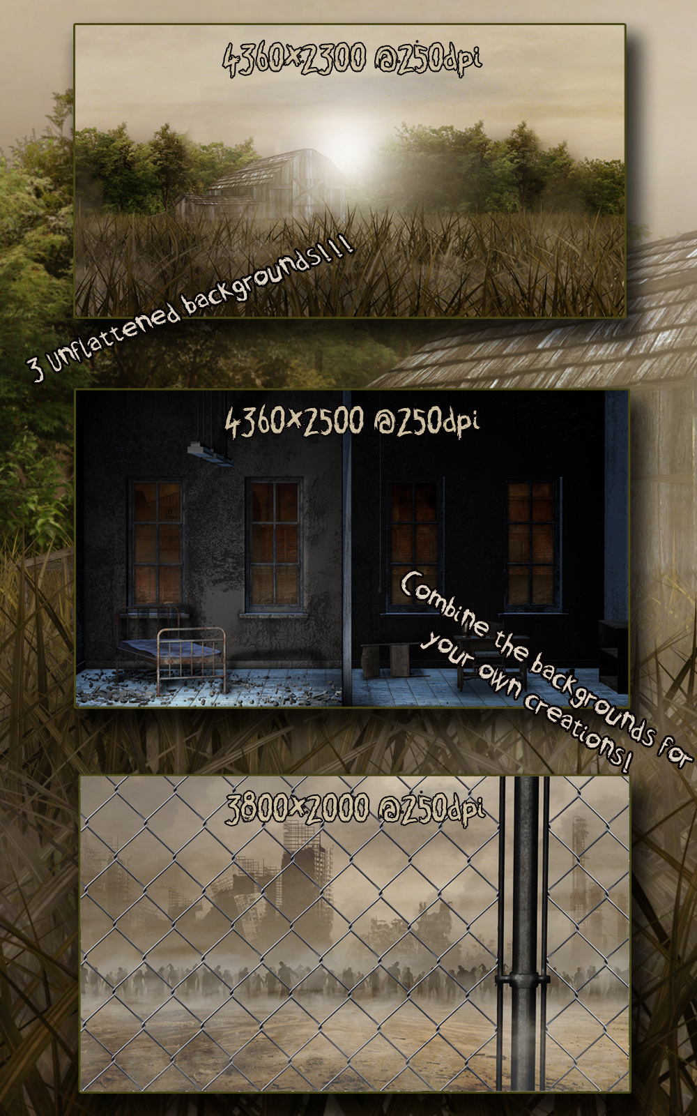 Interactive Backgrounds: Vol1 -  Apocalypse by N/A