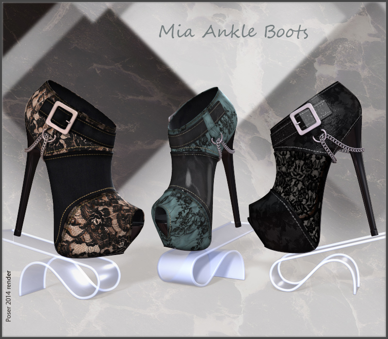 A_3DS Mia AnkleBoots+NYC by N/A