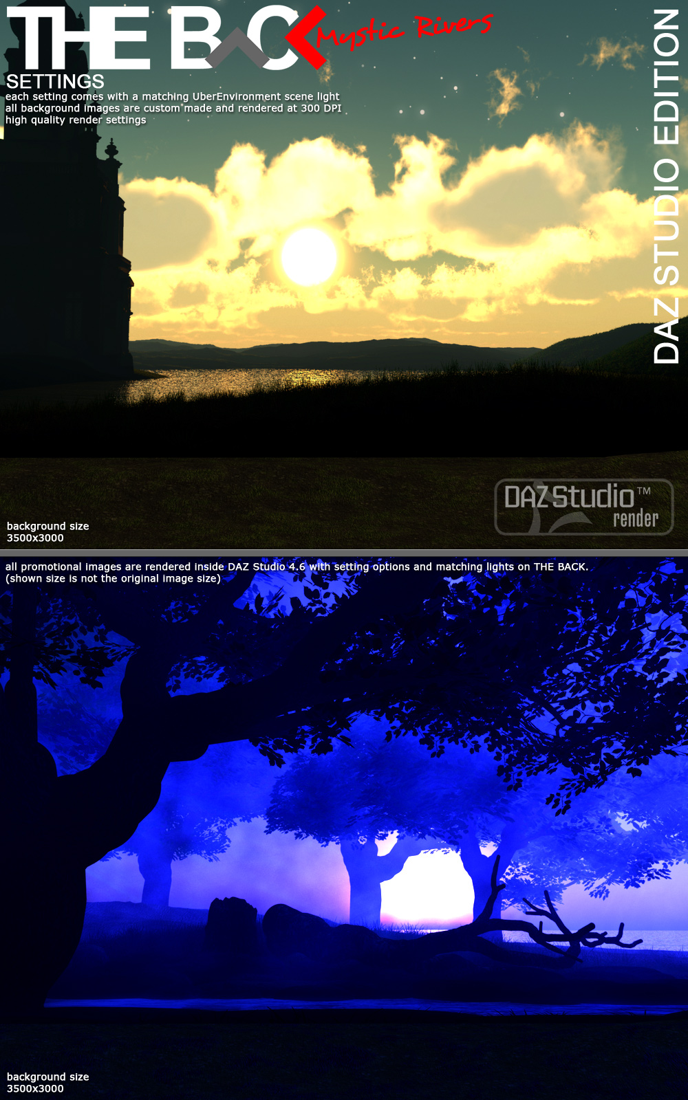 THE BACK Mystic Rivers - DAZ Studio by N/A